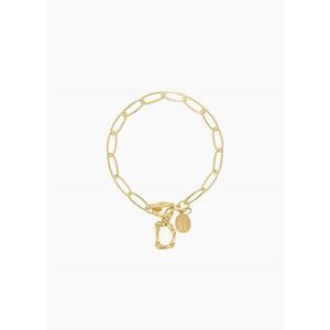 NEW SUSAN SHAW women's letter d bracelet in gold